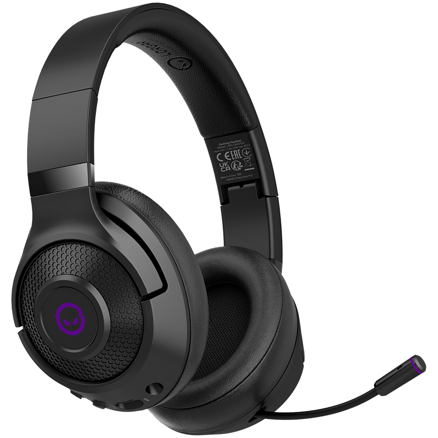 LORGAR Gaming Headset Noah 702 Wireless Black