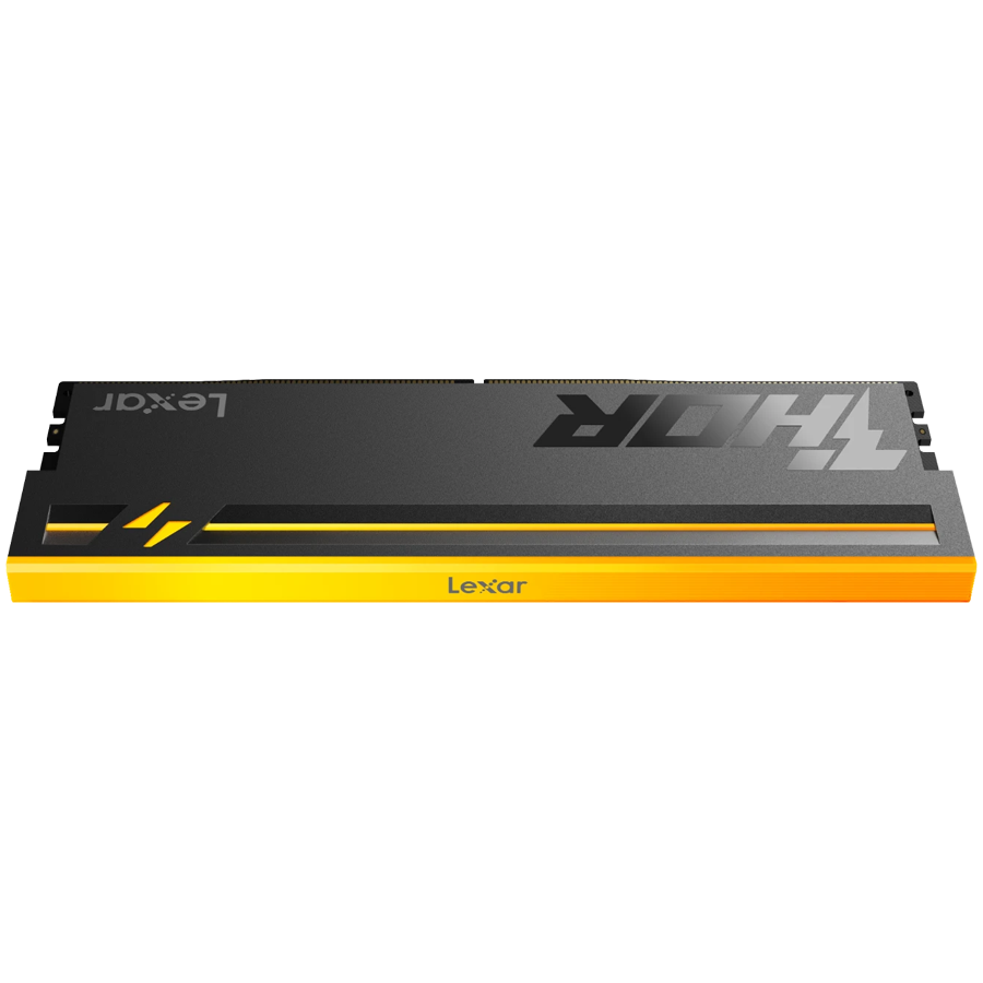 Lexar THOR 2.0 16GB DDR5 6000 CL36 1.3V Memory with heatsink and RGB lighting, Black Color, Single pack - Slika 4