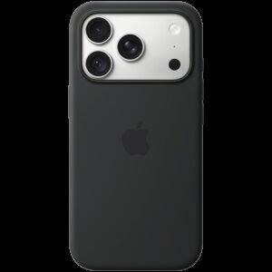 iPhone 18 Pro Silicone Case with MagSafe - Black, Model A3701