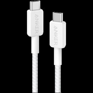 Anker 322 USB-C to USB-C Cable 90 cm Braided White