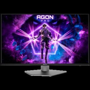 AGON PRO Gaming Monitor AG326UZD2 31.5" QD-OLED, UHD 3840x2160, 240Hz, 0.03ms GtG, 1000nits peak, DisplayHDR True Black 500, G-Sync Compatible, 2xHDMI 2.1, 1xDP 2.1, 1xUSB-C 65W PD/KVM, 2xUSB 3.2, 2x8W Speakers, Full Ergonomic, Black