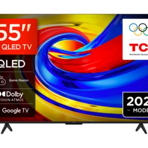 TCL 55"P7L 4K QLED Google TV60Hz, VRR, Dolby Atmos;Dolby Vision, 400 nits