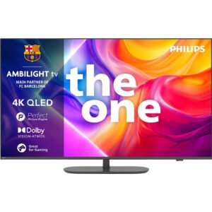Philips 65''PUS9010 4K QledTitan OS; AMBILIGHT TV; 144Hz;P5 Picture Engine; Dolby Atmos i Vision