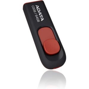ADATA UFD 64GB C008 Black USB 2.0, USB memory stick R/W: 30/10 MB/s