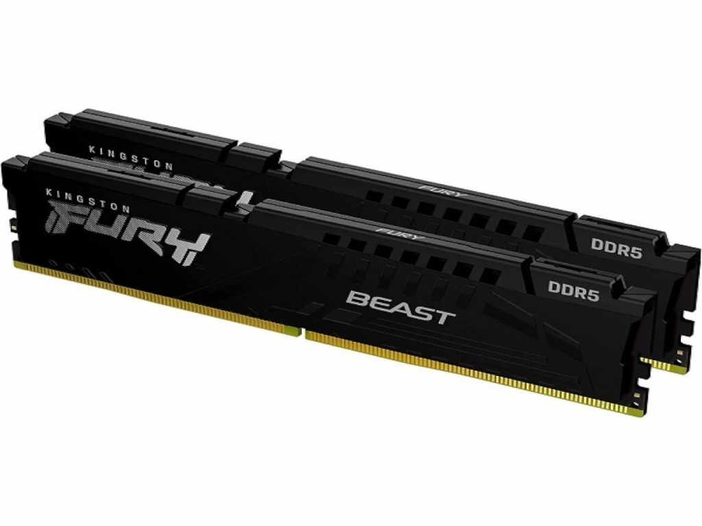Kingston 32GB 6000MHz DDR5Fury Beast (2x16GB), CL30,XMP, EXPO, 2RX8, 288-pin 16Gbit - Slika 2
